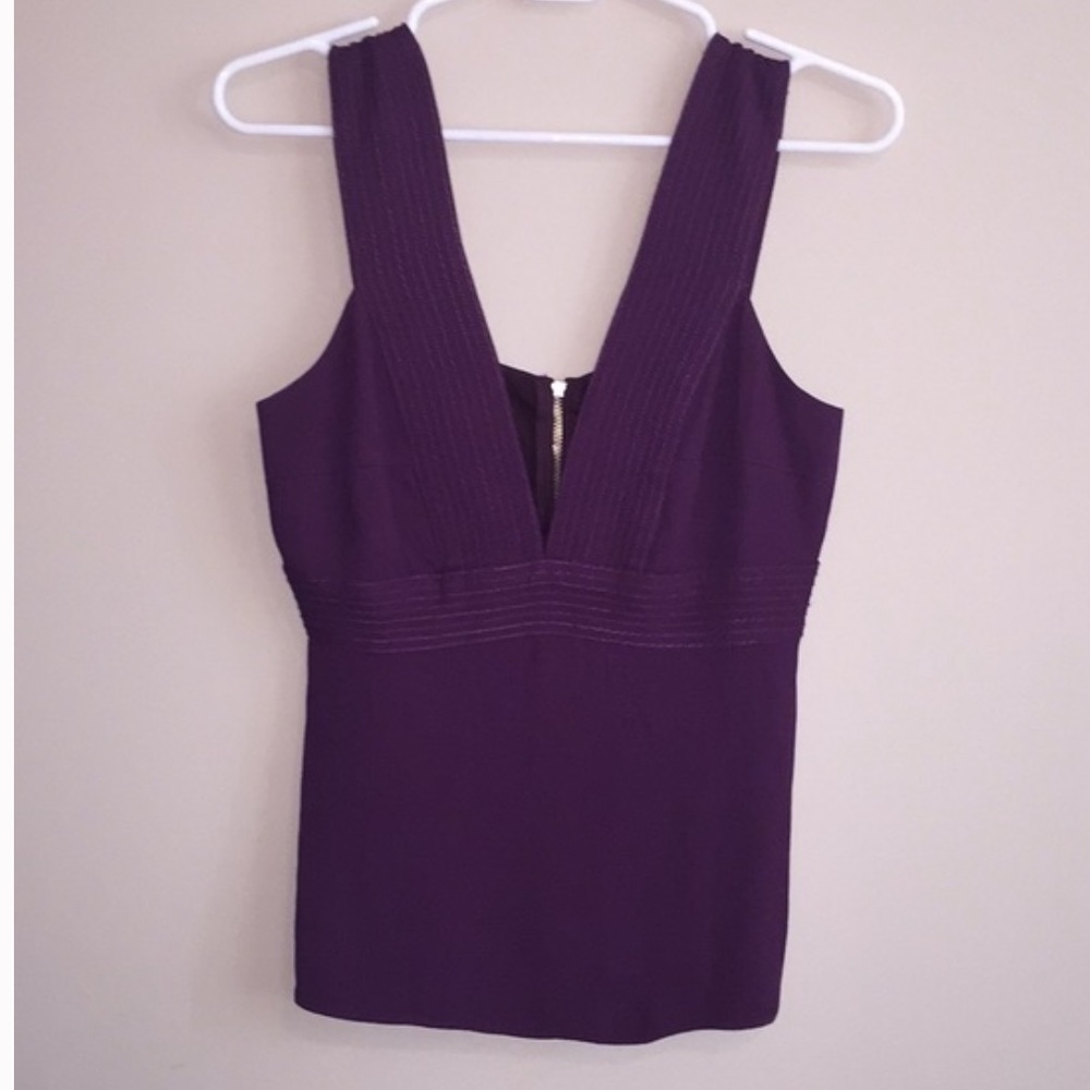 NWT Nordstrom Trouve deep v neck top, XXS